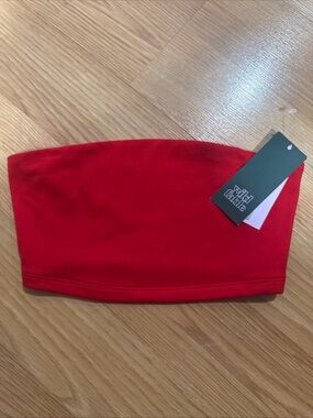 Butter Red Strapless Bandeau Tops XXS-3, M-2…204